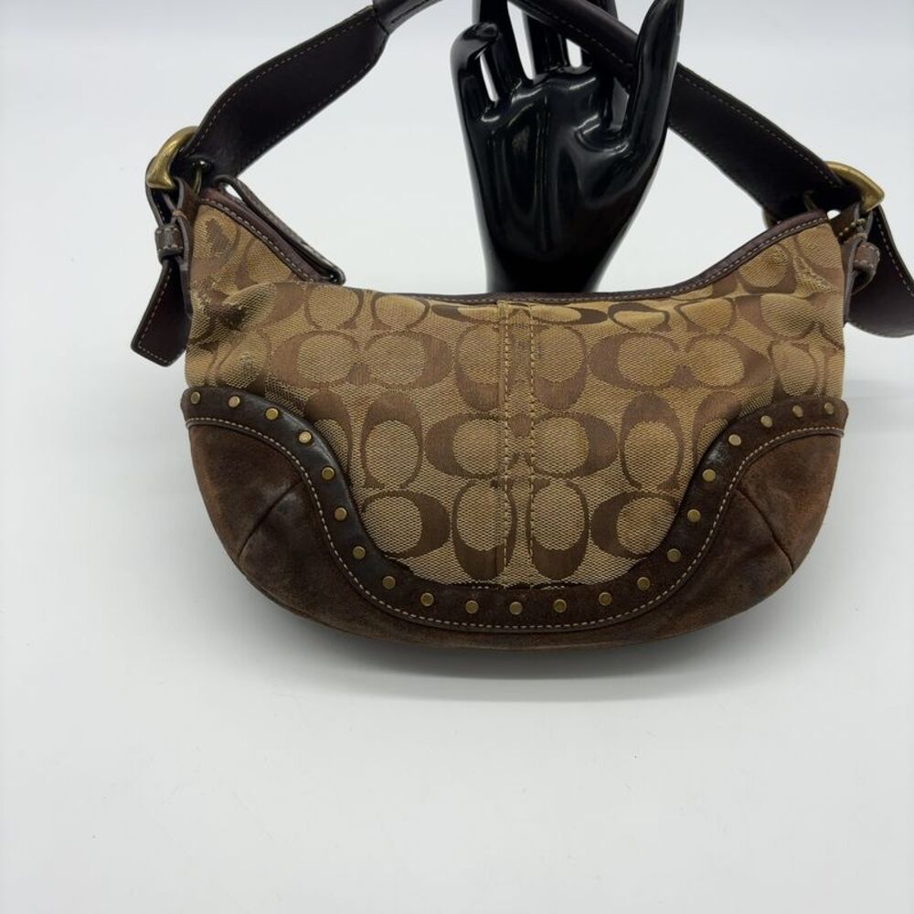 Coach Suede Purse - Picture 2 of 5